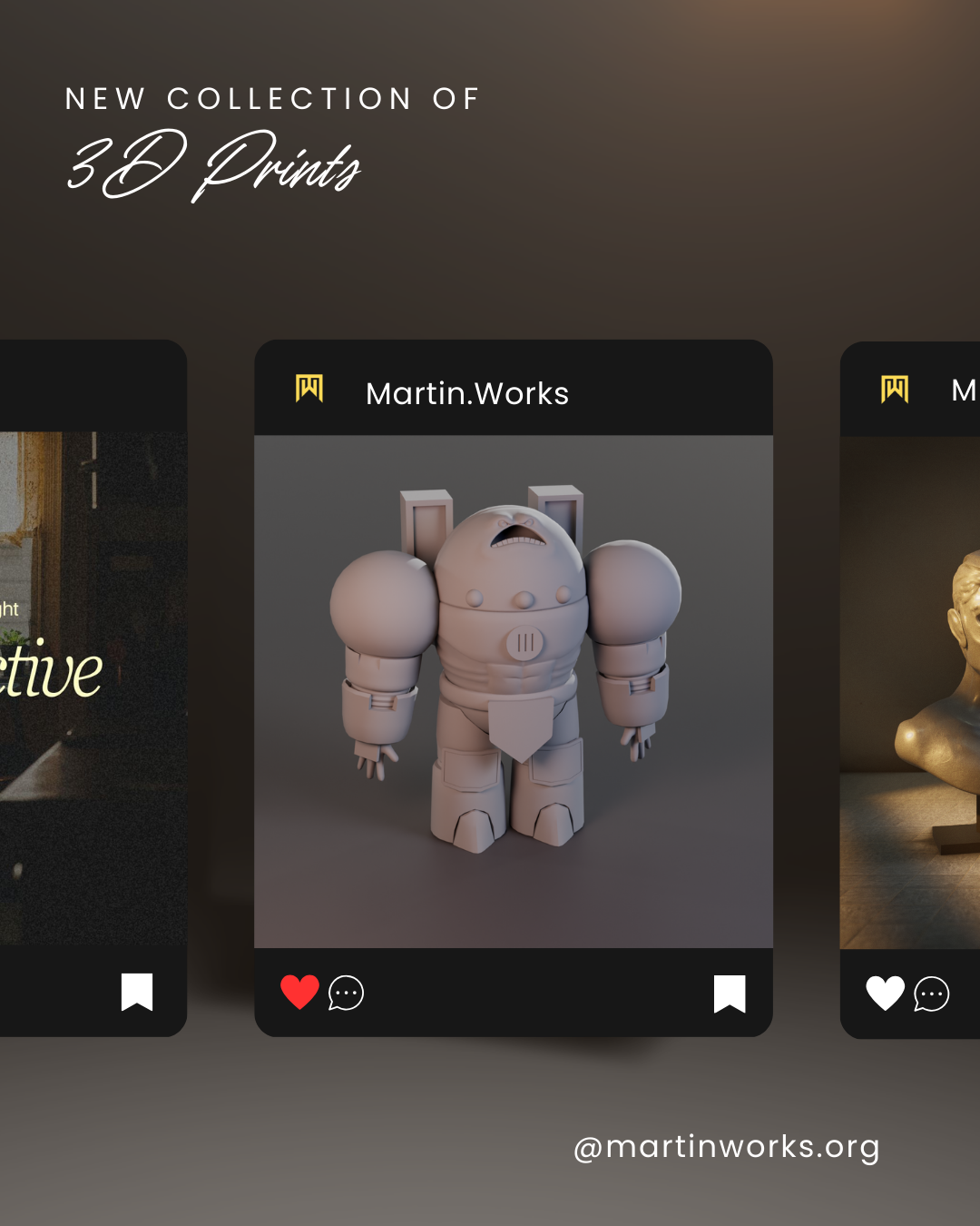 3D prints promotional graphic