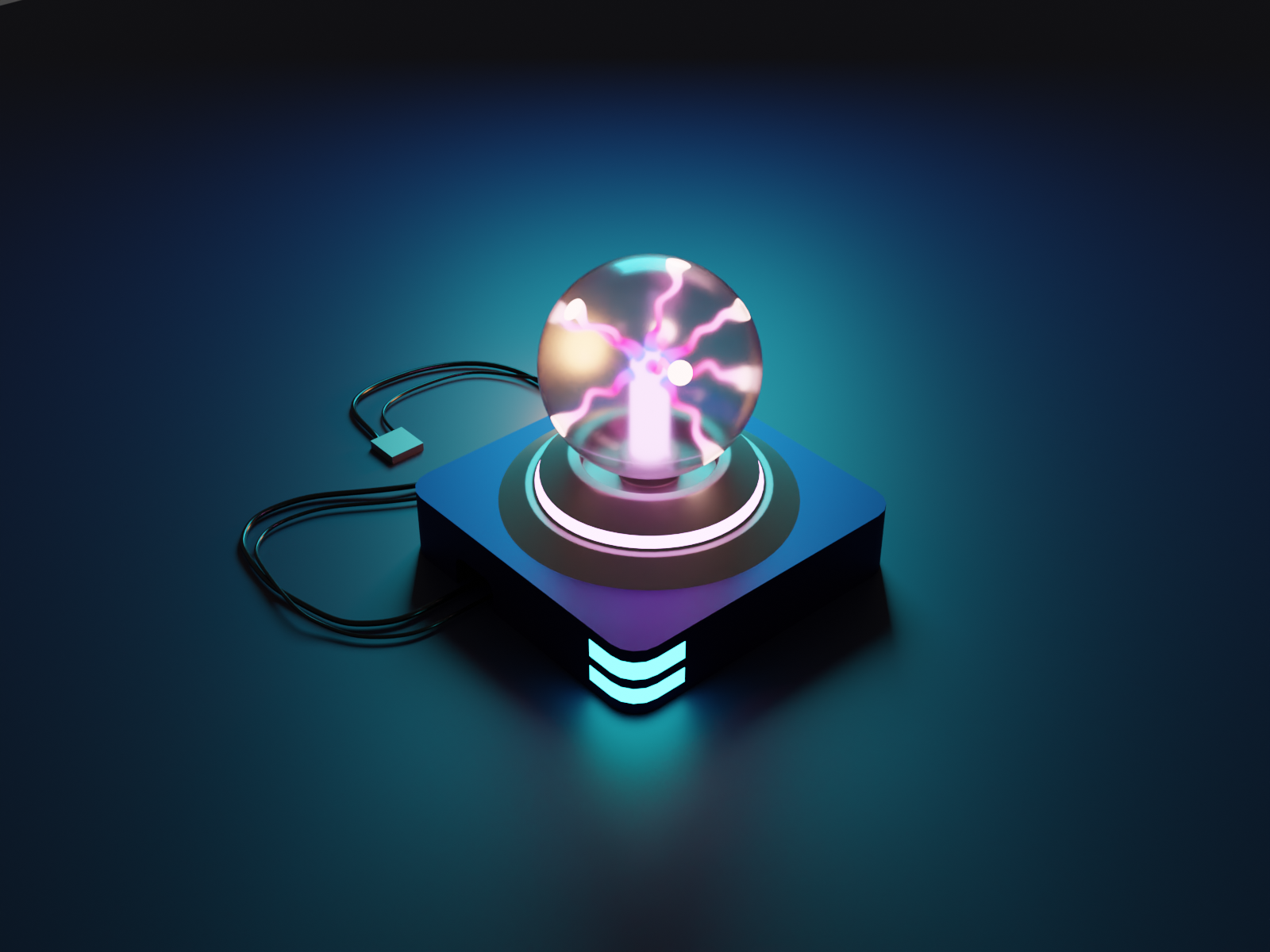 Plasma sphere product render